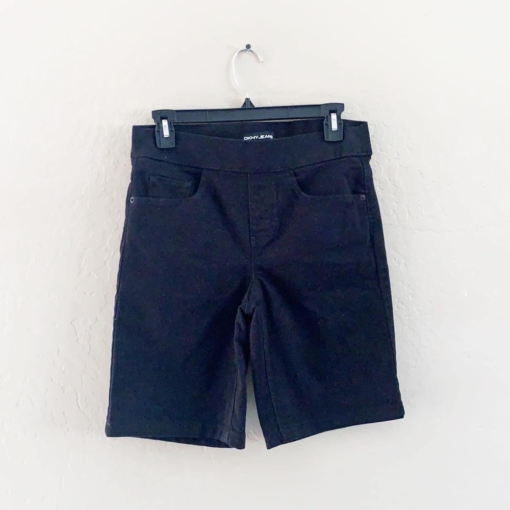 🌿Final Sale DNKY Black‎ Pull On Comfortable Shorts